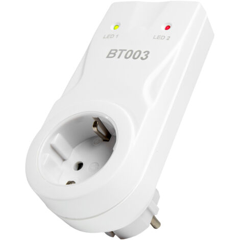 Enchufe BT003 para termostato - control de termostato, toma de termostato manual para calefacción, enchufe para apagar y encender calefacciones