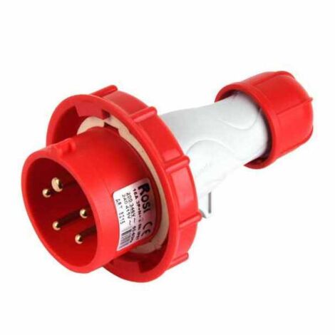 Enchufe Cee 3Ptn Ip67 Rosa