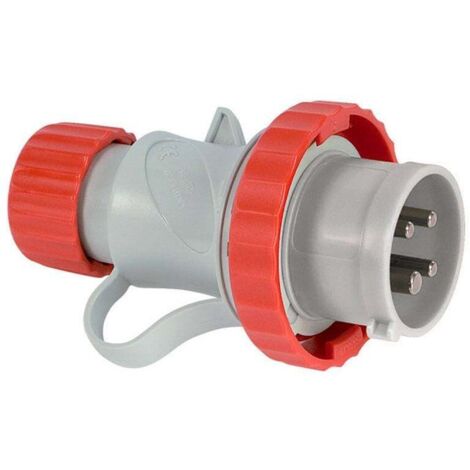 ENCHUFE CLAV.3P+T 380V 16A ROJO - ASEIN