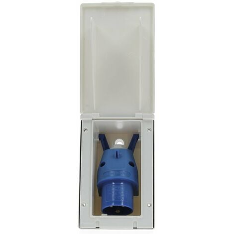 Enchufe, clavija CEE P17 DECMO Color - Blanco