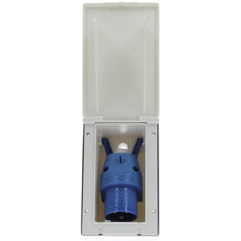 Enchufe, clavija CEE P17 DECMO Color - Blanco