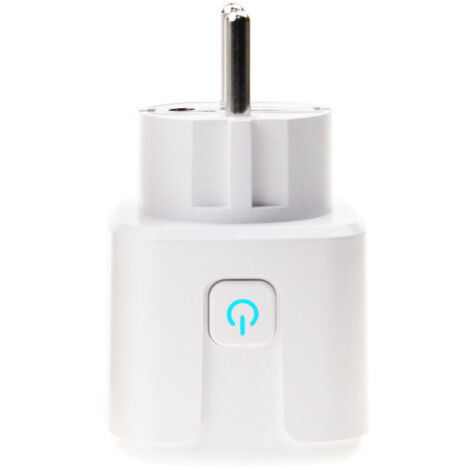 Enchufe completo, Material eléctrico para exterior, Enchufe inteligente, Compatible con Tuya Smart, Smart Living, Alexa y Google Home