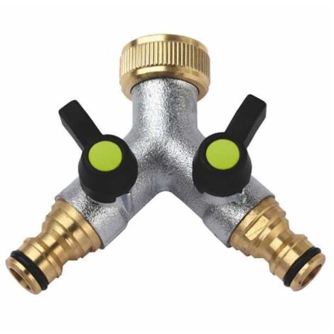 Enchufe con 2 grifos 3/4F + conexiones Ott 465B Aquatech