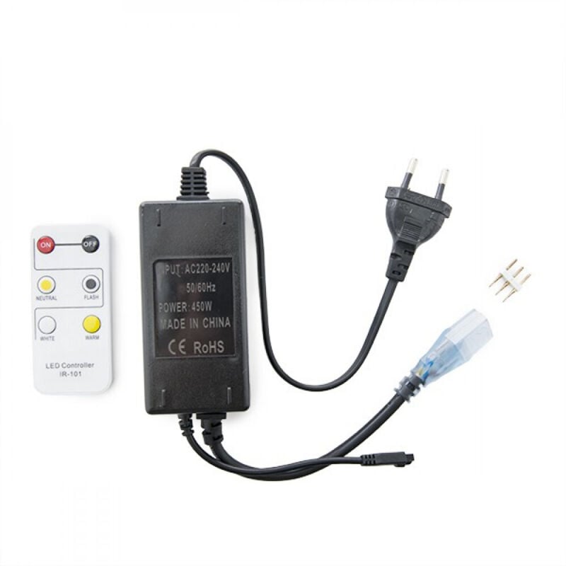 

Enchufe Controlador Tira LED 230VAC Frío/Cálido (WM-CONT-FC-ES)