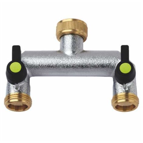 Enchufe de 2 grifos 3/4F + 3/4M Ott 469B Aquatech