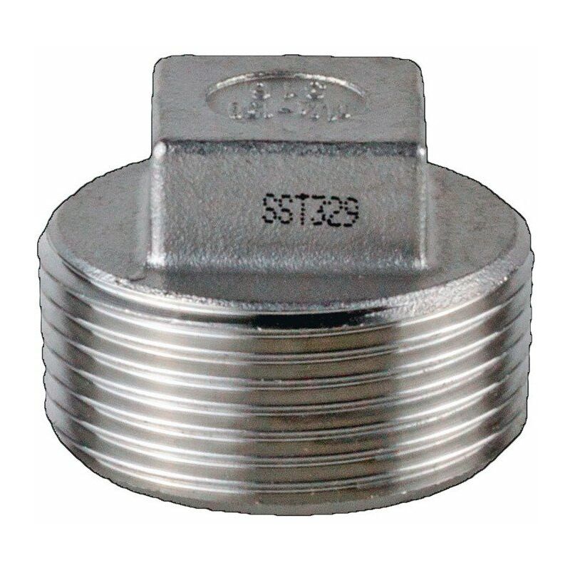 

Enchufe de 4 puntos EN 10226-1 NPS - 2 pulg. MUELLE 4 lados L 38 mm (Pack de 5)