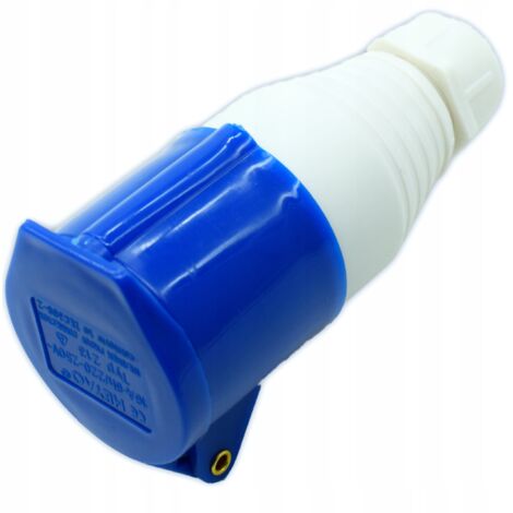 ENCHUFE DE CORRIENTE PARA REMOLQUE DE CAMPERA EXTERNO 230V CEE