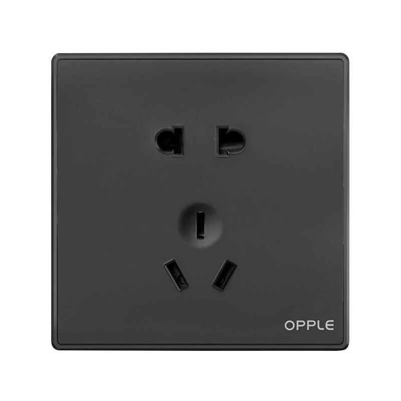 

Enchufe de interruptor de pared K05 Salida de pared de cinco orificios Salida de seguridad de material ignifugo para oficina en casa 250V - Opple
