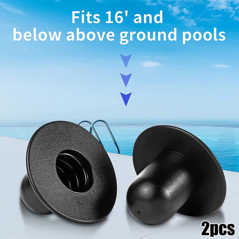 Enchufe de pared para piscina, accesorio para bomba de filtro, tapón de agujero para Conector Intex, Conector de drenaje,CHINA