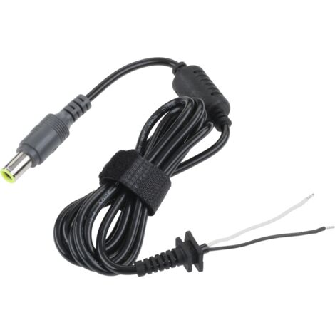 Enchufe de red de 7,9/5,4 (20 V/4,5 A) con cable de montaje Rebel.