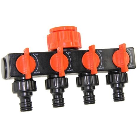 Enchufe grifo R.H de 3/4. Cuatros Vias