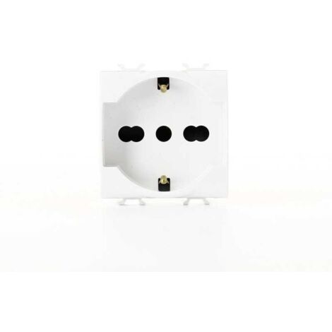 Enchufe GW10204 de 2 metros, 2P+T, 16A