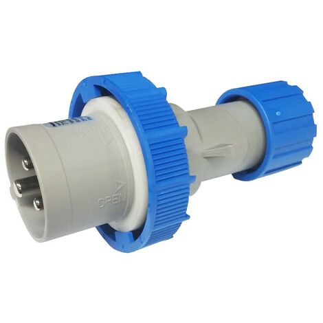 Enchufe industrial Palazzoli CEE 2P+E 16A 230V IP67