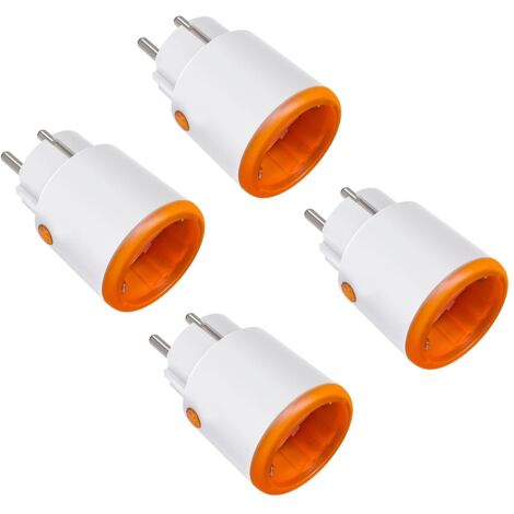 Enchufe inteligente, compatible con Alexa, medidor de potencia de 3680 W