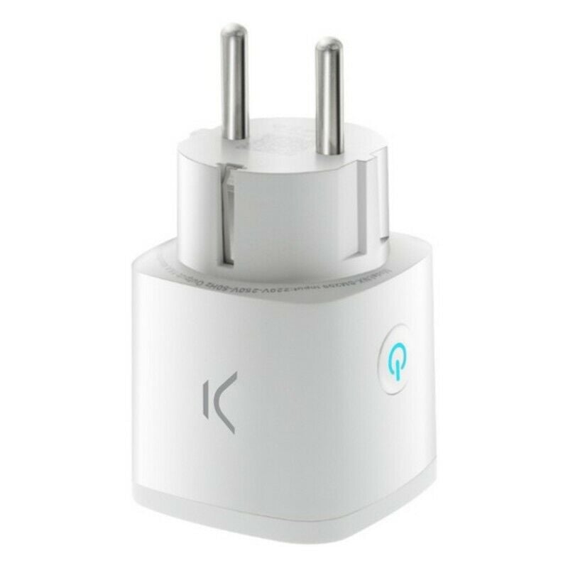 

Enchufe Inteligente KSIX Smart Energy Mini WIFI 250V Blanco