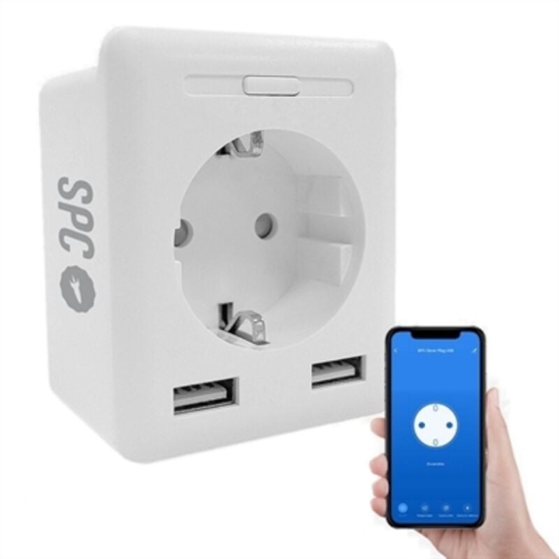 

Enchufe Inteligente SPC 6205B WiFi Blanco