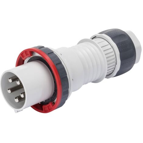 Enchufe móvil Gewiss 3P+E+N 125A IP67 rojo 380V GW60061H