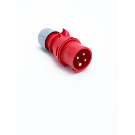 Enchufe portátil para cable 16A 4P 400V 6h IP44