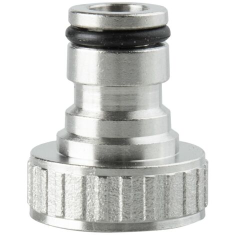 Enchufe Rápido De Latón Cromado 3/4"
