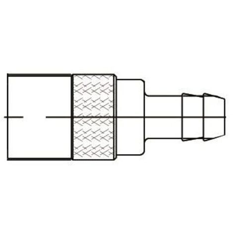 ENCHUFE RAPIDO HEMBRA ESPIGA 6MM - AIXIA