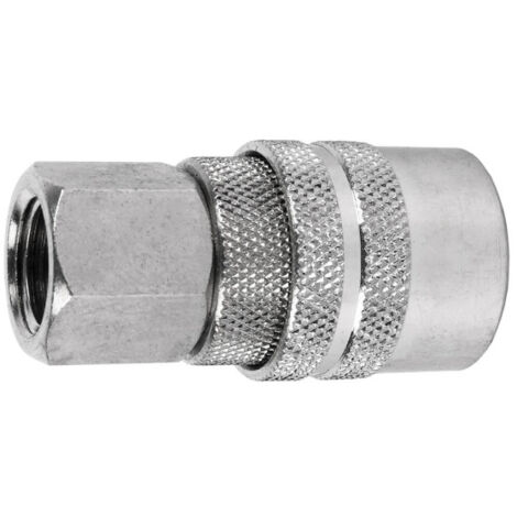 Enchufe rápido rosca hembra para instalaciones neumáticas Rosca 1/4"