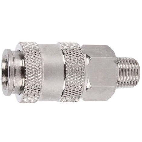 Enchufe rápido universal rosca macho para instalaciones neumáticas                 Rosca 3/8"