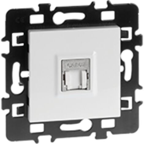 Enchufe RJ45 Cat6 FTP de grado 1 (tel+ LAN) - ESPRIT Blanco