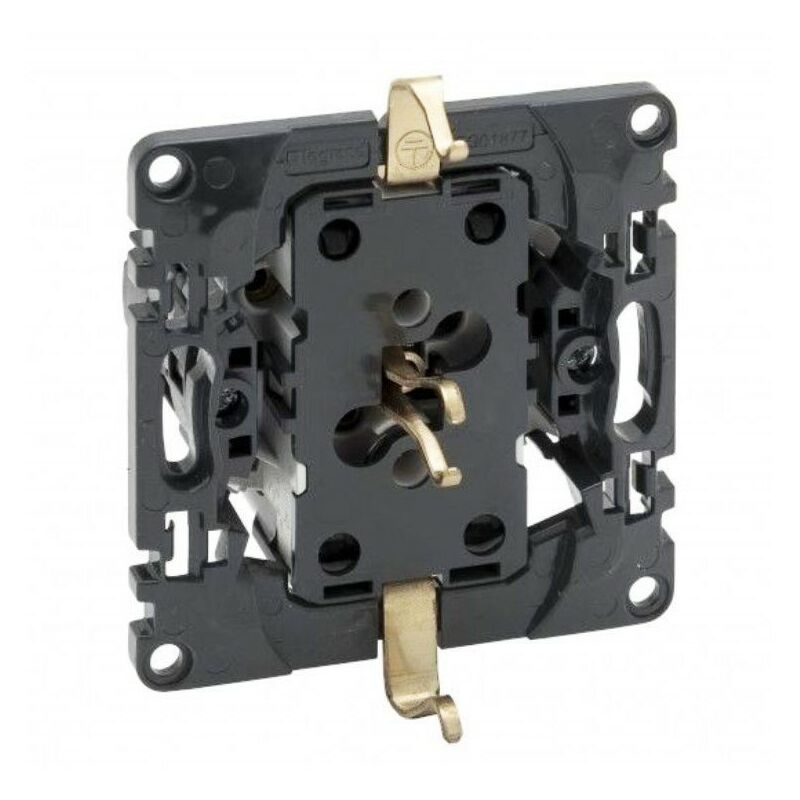 

Enchufe Schuko doble 2x2P+T Legrand 864023 serie Niloe Step