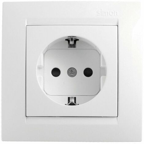 ENCHUFE SCHUKO SERIE15 BLANCO