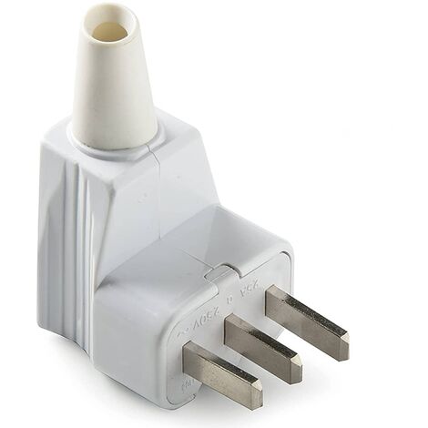 Enchufe tt para cocina 250V 25 A Blanco