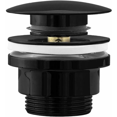 ENCHUFE UNIVERSAL CLICK-CLACK, NEGRO METÁLICO SKU REA-A4100