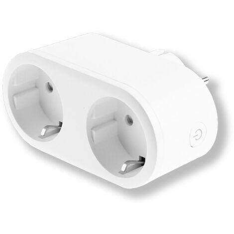Enchufe wifi intel. energeeks pl bl doble eg-ew006mc