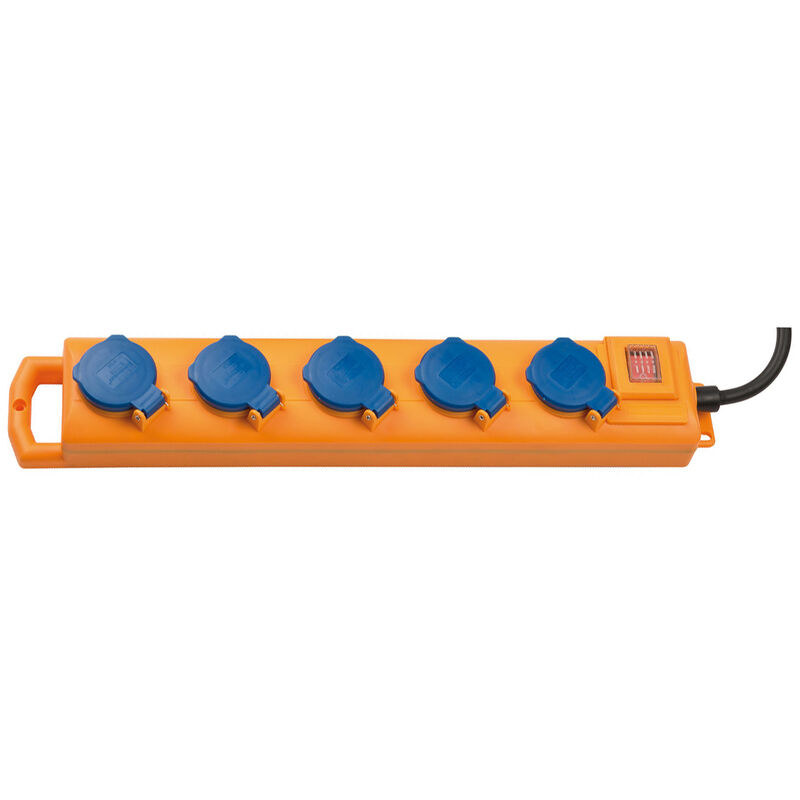 

BRENNENSTUHL 1159900205 - Base múltiple Super-Solid SL 554 naranja