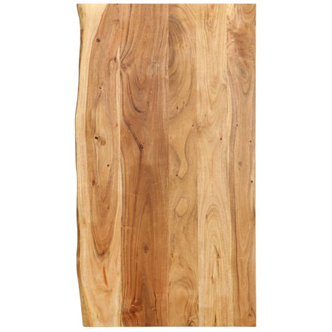 Encimera para armario tocador madera maciza acacia 100x55x2,5cm