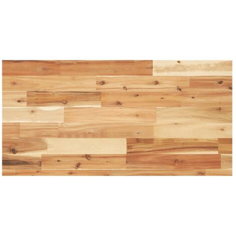 Encimera tocador baño madera acacia acabado aceite 60x40x4 cm vidaXL
