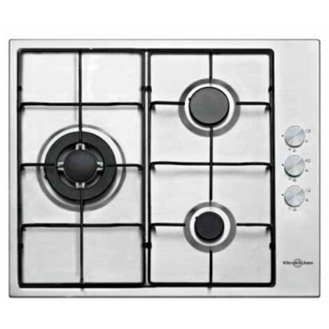 Encimera Vitrokitchen EN630LIN, 3F, 60cm, Nat, Ino