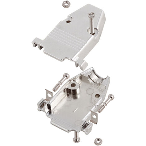 encitech CCOV09ME 2360-0106-01 D-SUB Gehäuse Polzahl: 9 Zinkdruckguss 180 ° Metall 1 St.