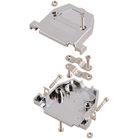 encitech CCOV50SCMP 2360-0105-05 Capot SUB-D Nombre de pôles: 50 matière plastique 180 ° métallique 1 pc(s) R515981