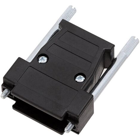 encitech D3PK09-P-LJS-K 1260-0102-01 Capot SUB-D Nombre de pôles: 9 matière plastique 180 ° noir 1 pc(s) C623751