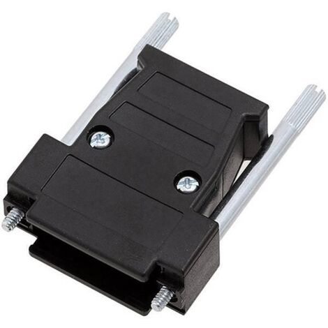 encitech D3PK09-P-LJS-K 1260-0102-01 Guscio SUB-D Numero Poli (num): 9 Plastica 180 ° Nero 1 pz.