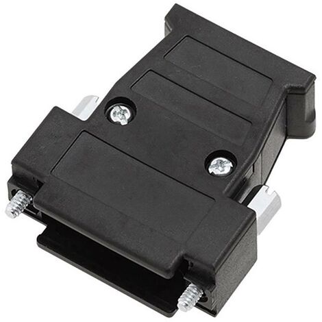 encitech D3PK09-P-SJS-K 1260-0101-01 Capot SUB-D Nombre de pôles: 9 matière plastique 180 ° noir 1 pc(s) C621611