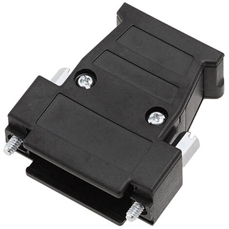 encitech D3PK09-P-SJS-K 1260-0101-01 D-SUB Gehäuse Polzahl: 9 Kunststoff 180 ° Schwarz 1 St.