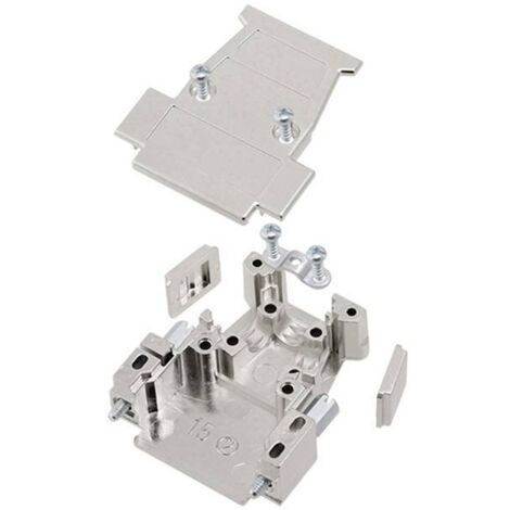 encitech D3PK15-M-SJS-K 1260-0105-02 Guscio SUB-D Numero Poli (num): 15 Plastica metallizzata Metallo 1 pz.