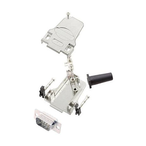 ENCITECH D45ZF09-DMP-W-K 6355-8047-01 KIT EMBASE SUB-D MÂLE 45 ° NOMBRE DE PÔLES (NUM): 9 FÛT À SOUDER 1 PC(S)