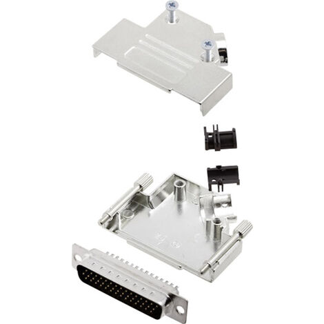 encitech D45ZK25-HDP44-K 6355-0013-03 D-SUB Stiftleisten-Set 45 ° Polzahl: 44 Lötkelch 1 Set