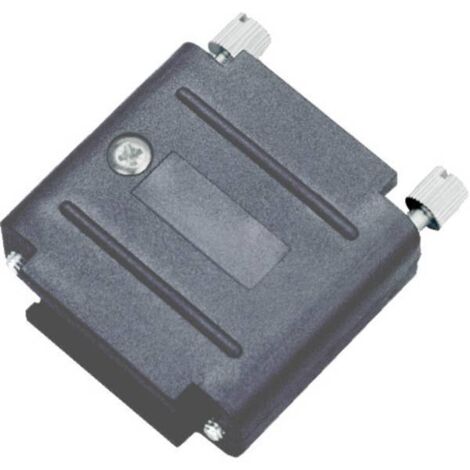 encitech DAPK15-JS-K 6211-0100-32 Guscio adattatore SUB-D Numero Poli (num): 15 Plastica Nero 1 pz.