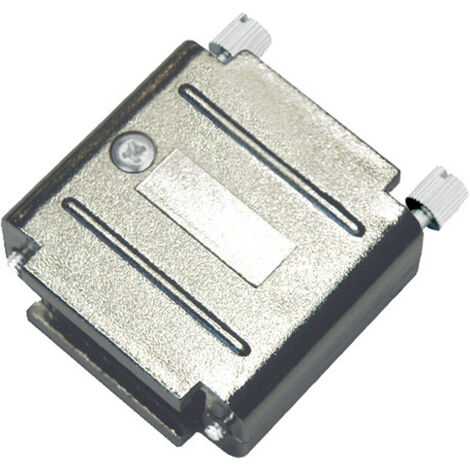 encitech DAPK15-JS/MET 6211-0100-42 D-SUB Adaptergehäuse Polzahl: 15 Kunststoff, metallisiert  Silbe