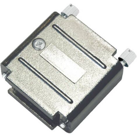 encitech DAPK15-JS/MET 6211-0100-42 Guscio adattatore SUB-D Numero Poli (num): 15 Plastica metallizzata Argento 1 pz.