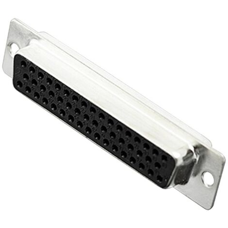 encitech DB50-SS 2101-0180-15 Connettore femmina SUB-D 180 ° Numero Poli (num): 50 Punte a saldare 1 pz. Tray