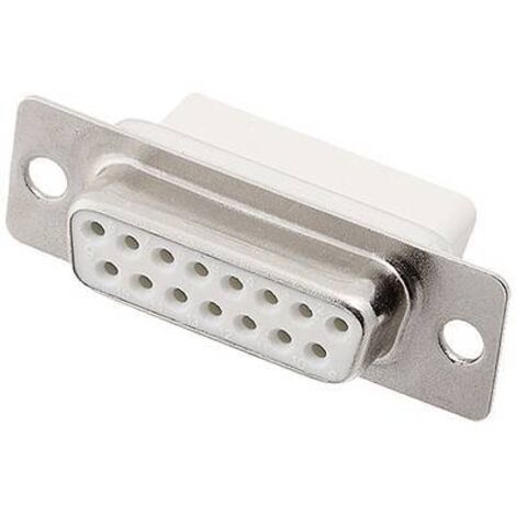 encitech DBC15-SS-W 2108-0190-12 Embase SUB-D femelle 180 ° Nombre de pôles: 15 à sertir 1 pc(s) Tray R539981